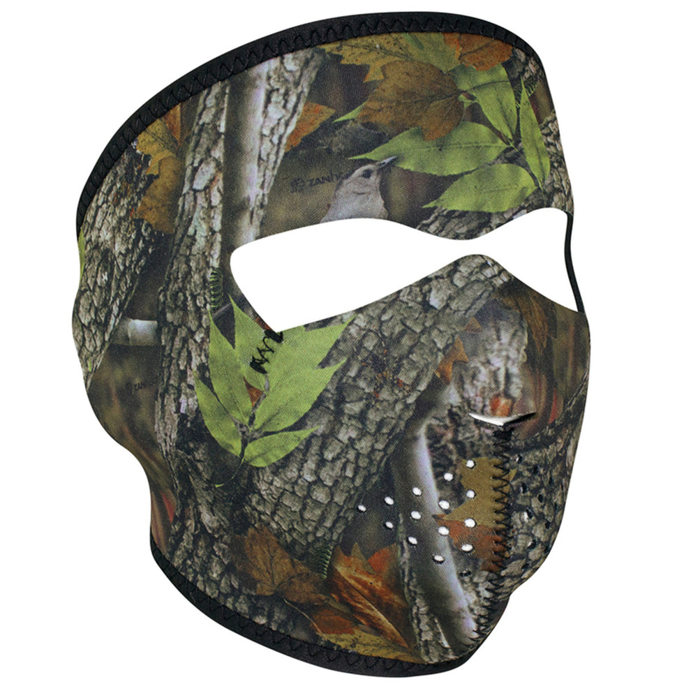 WNFM238 ZANÂ® Full Mask- Neoprene- Forest Camo – Shangri-La Leather Shop